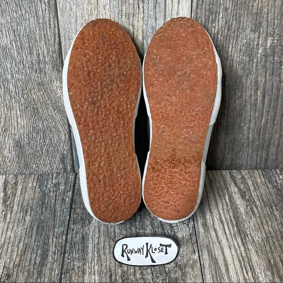 SUPERGA KIDS COTU CLASSIC COTTON CANVAS SNEAKERS Unisex Boys Girls Size 2.5 - Picture 10 of 12